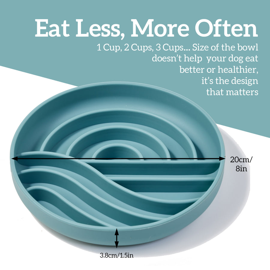 Sunrise Slow Feeder Pet Bowls