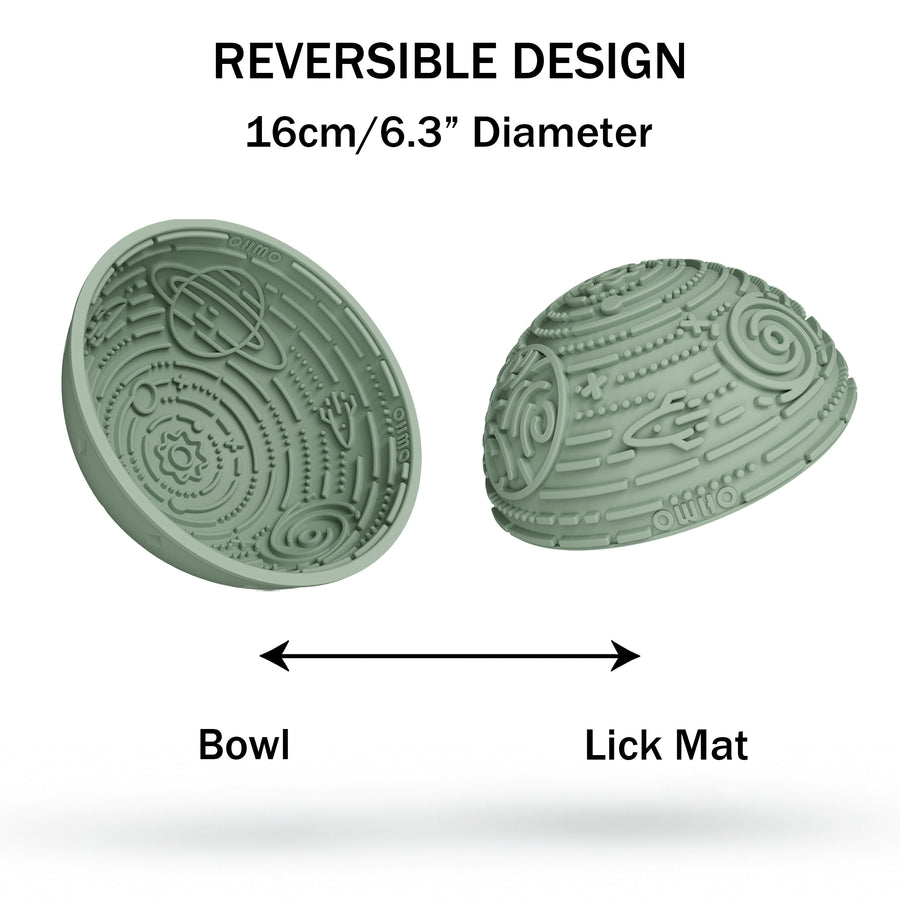 OHMO Lick Bowl w/ Wobbly Design