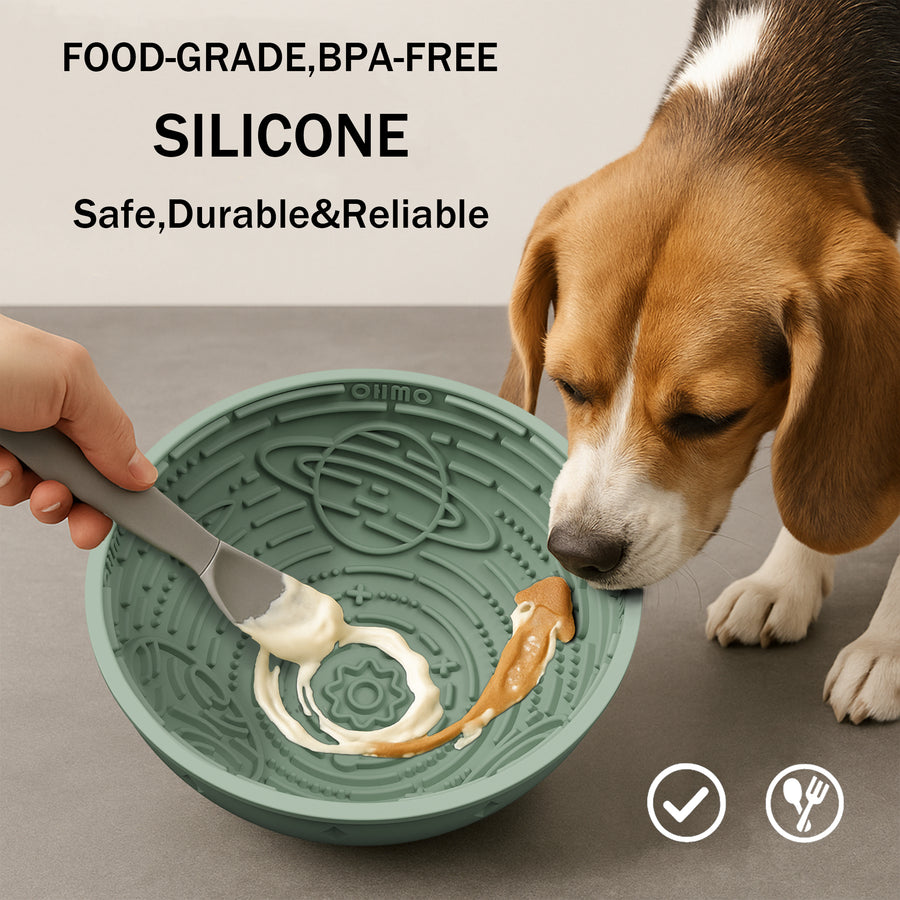 OHMO Lick Bowl w/ Wobbly Design