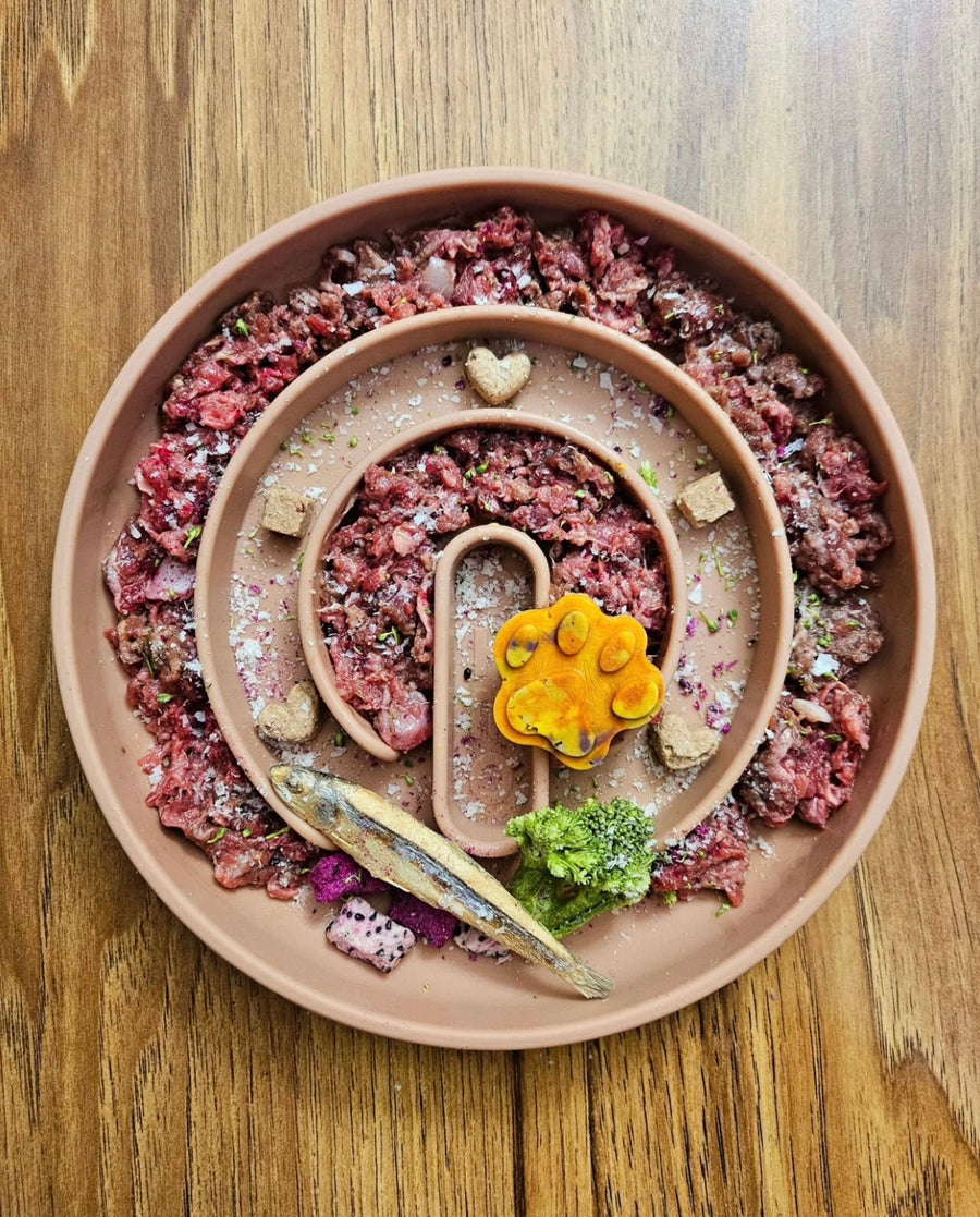 Loop Slow Feeder Pet Bowls