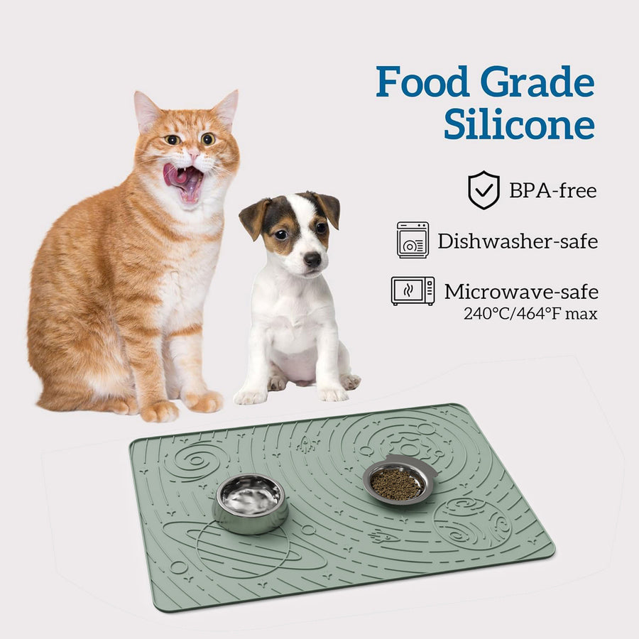 Galaxy Starry Food Mat for Pet